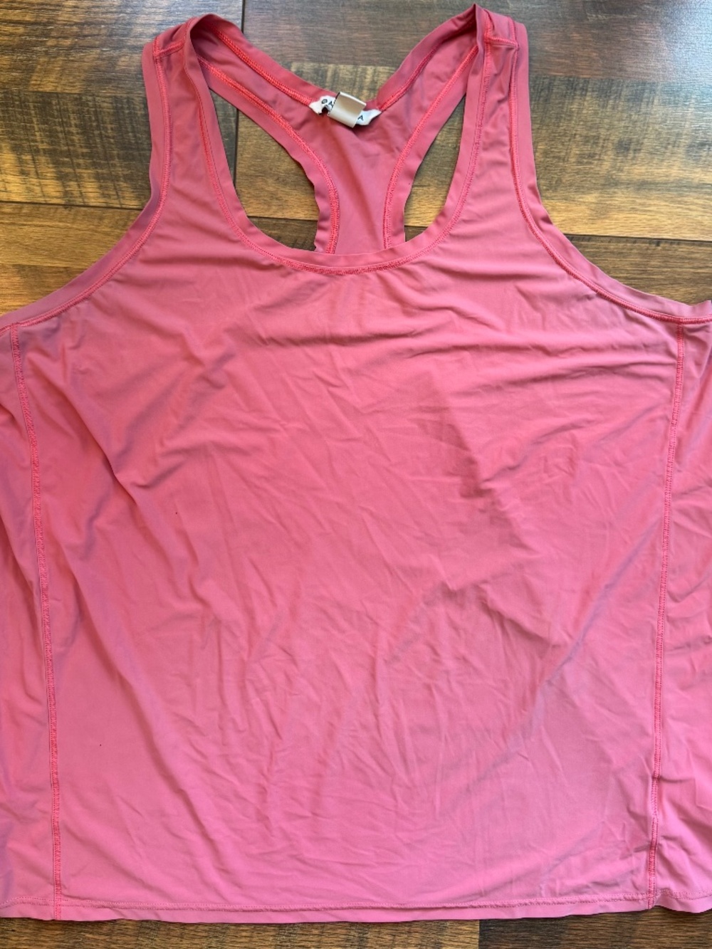 Athleta size XL pink racerback workout tank